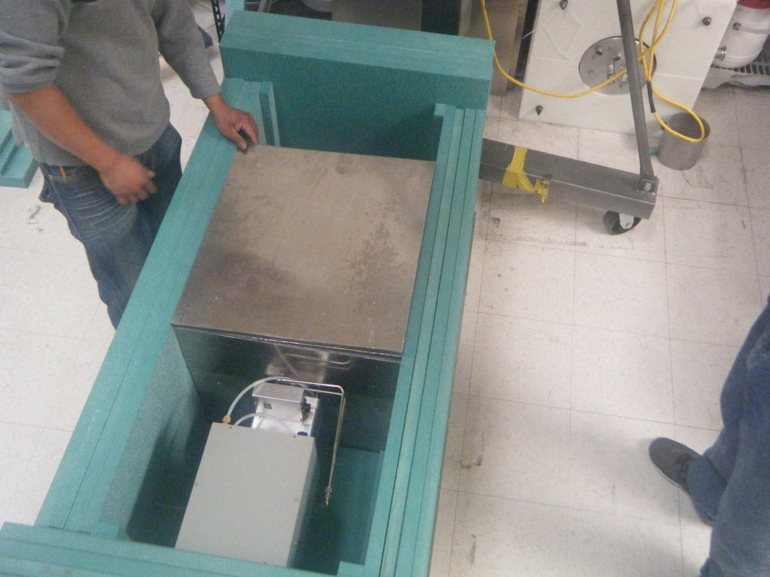 Shielded neutron generator, Adelphi Technology